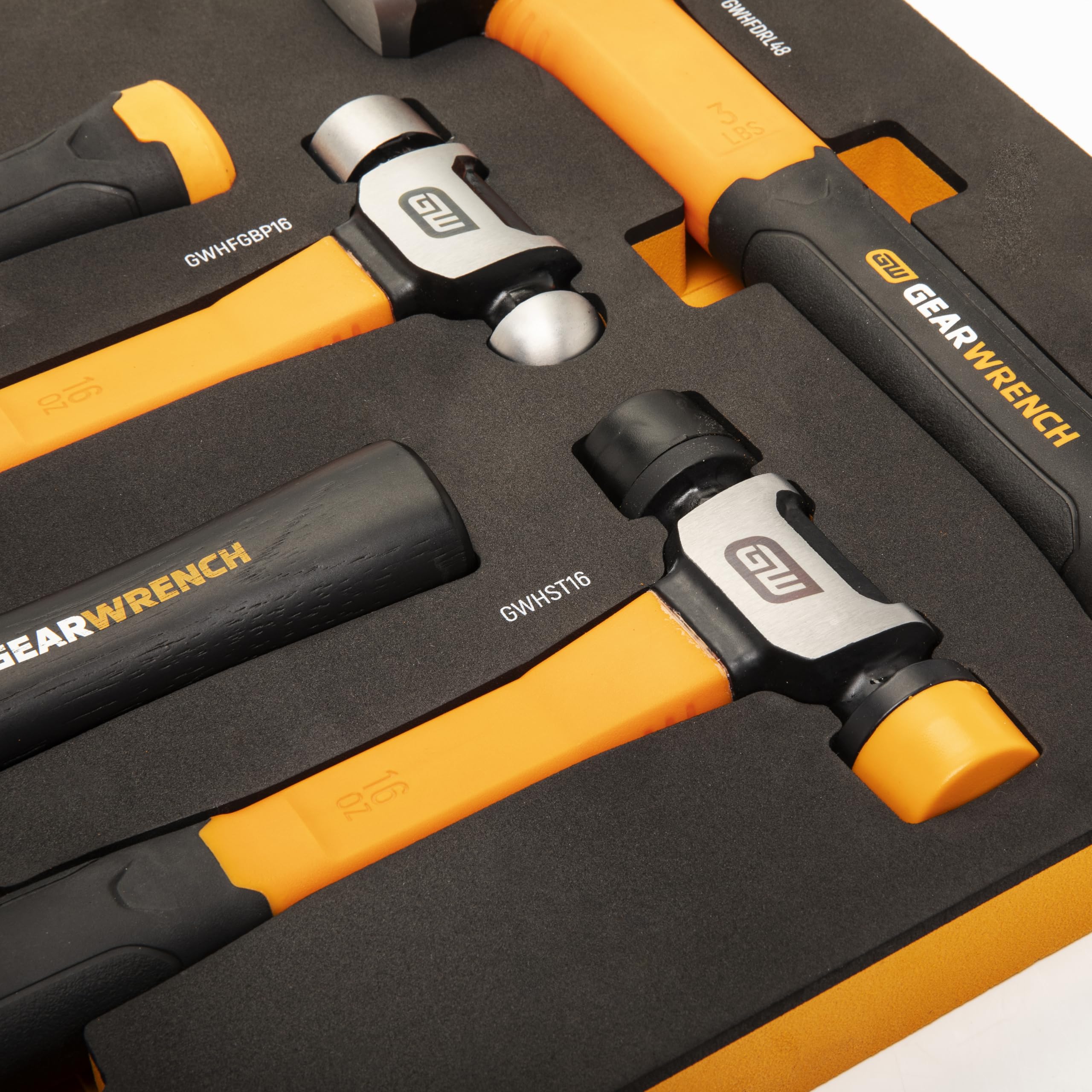 gearwrench-gwh5pcms-5-piece-mixed-hammer-set-with-rubber-mallet-soft-tip-dead-bl image 5