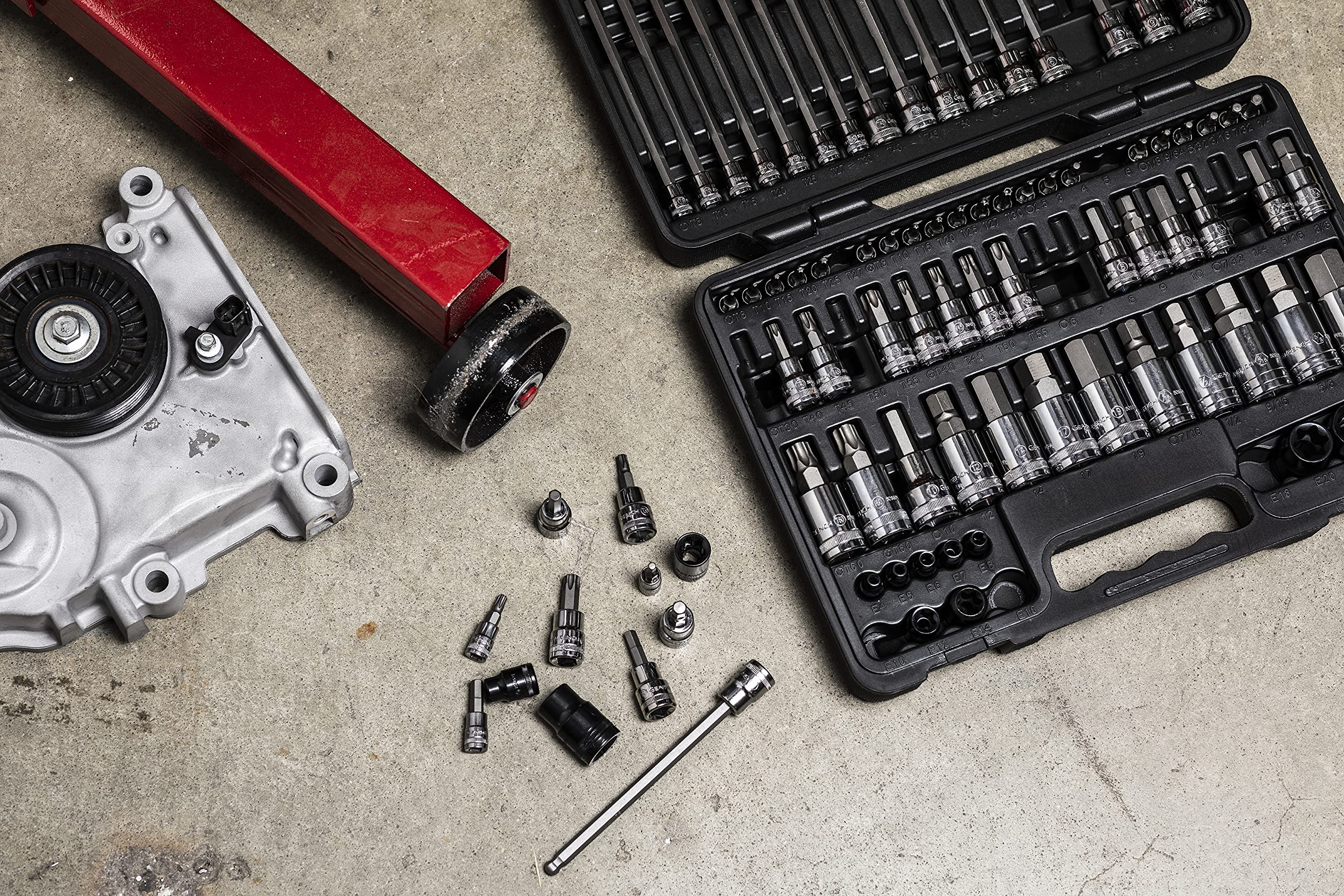 gearwrench-80742-84-piece-master-sae-metric-hex-and-torx-bit-socket-set-heat-tre image 2