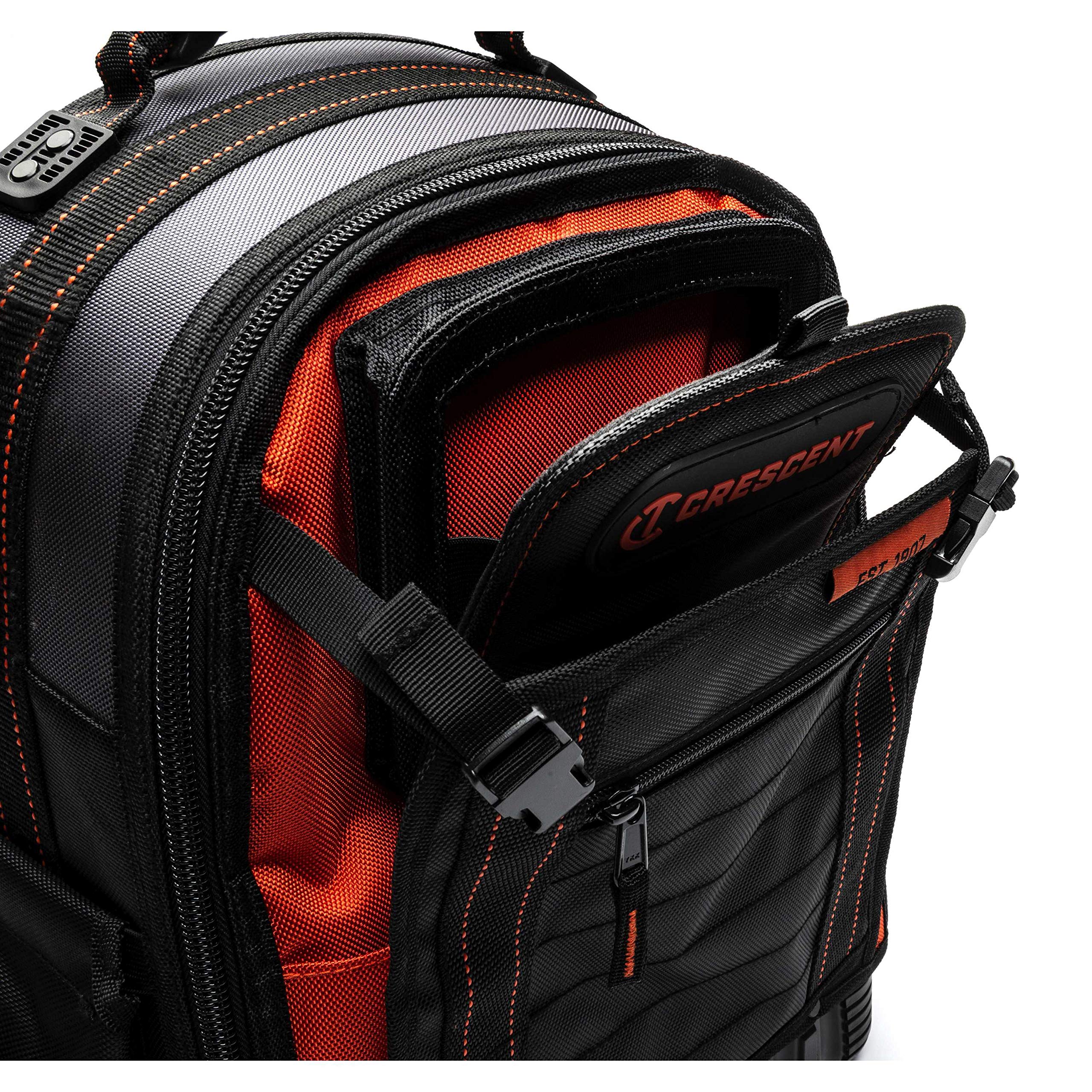 crescent-ctb1000-tradesman-tool-bag-backpack-with-hard-poly-base image 7